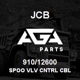 910/12600 JCB SPOO VLV CNTRL CBL | AGA Parts