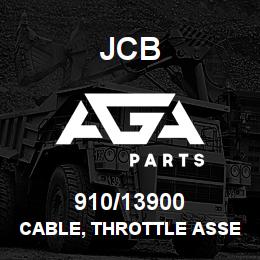 910/13900 JCB Cable, throttle assembly | AGA Parts