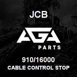 910/16000 JCB Cable control stop | AGA Parts