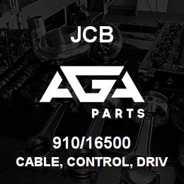 910/16500 JCB Cable, control, drive | AGA Parts