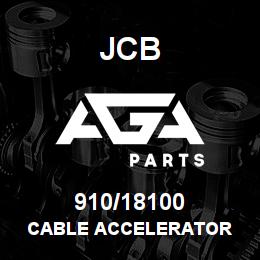 910/18100 JCB CABLE ACCELERATOR | AGA Parts