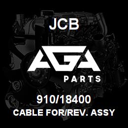 910/18400 JCB CABLE FOR/REV. ASSY | AGA Parts
