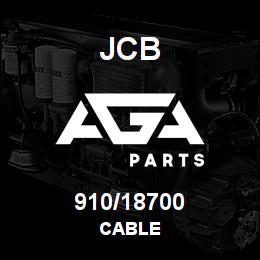 910/18700 JCB CABLE | AGA Parts
