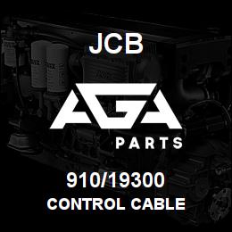 910/19300 JCB CONTROL CABLE | AGA Parts