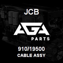 910/19500 JCB CABLE ASSY | AGA Parts