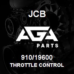 910/19600 JCB THROTTLE CONTROL | AGA Parts