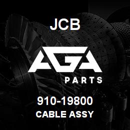 910-19800 JCB Cable Assy | AGA Parts