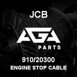 910/20300 JCB ENGINE STOP CABLE | AGA Parts