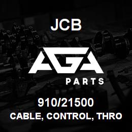 910/21500 JCB Cable, control, throttle | AGA Parts