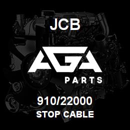 910/22000 JCB STOP CABLE | AGA Parts