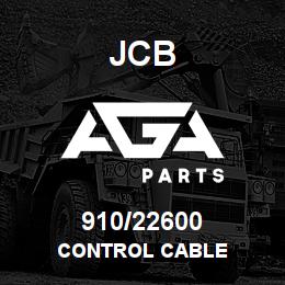 910/22600 JCB CONTROL CABLE | AGA Parts