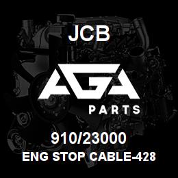 910/23000 JCB ENG STOP CABLE-428 | AGA Parts