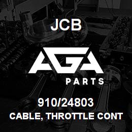 910/24803 JCB Cable, throttle control | AGA Parts