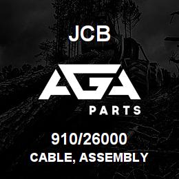 910/26000 JCB Cable, assembly | AGA Parts