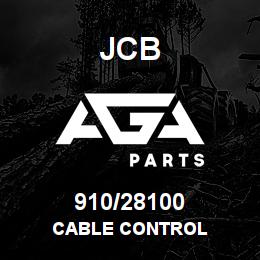 910/28100 JCB Cable control | AGA Parts