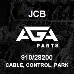 910/28200 JCB Cable, control, parking brake | AGA Parts