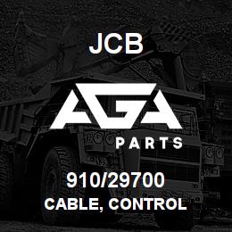910/29700 JCB Cable, control | AGA Parts