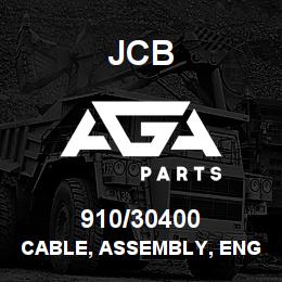 910/30400 JCB Cable, assembly, Engine stop | AGA Parts