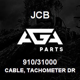 910/31000 JCB Cable, tachometer drive | AGA Parts