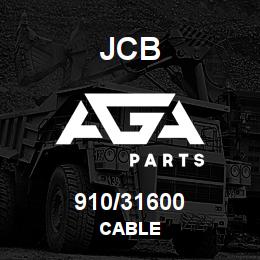 910/31600 JCB CABLE | AGA Parts