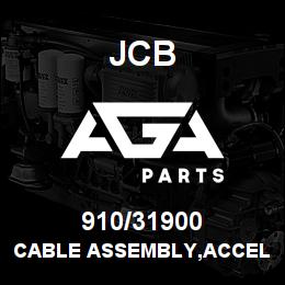 910/31900 JCB Cable assembly,accelerator UseduptoM524554 | AGA Parts