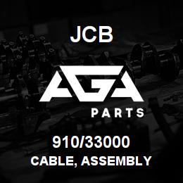 910/33000 JCB Cable, assembly | AGA Parts