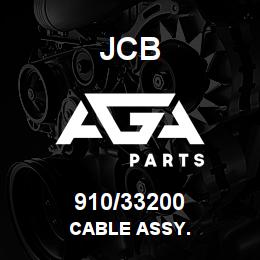 910/33200 JCB CABLE ASSY. | AGA Parts