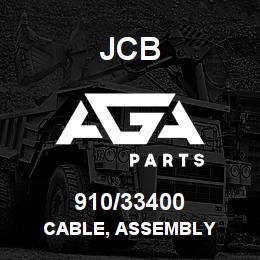910/33400 JCB Cable, assembly | AGA Parts
