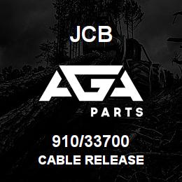 910/33700 JCB CABLE RELEASE | AGA Parts