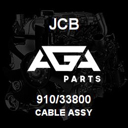 910/33800 JCB CABLE ASSY | AGA Parts