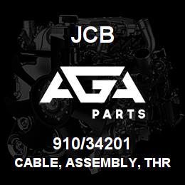 910/34201 JCB Cable, assembly, throttle | AGA Parts