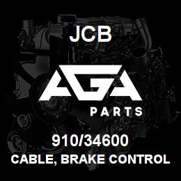 910/34600 JCB Cable, brake control | AGA Parts
