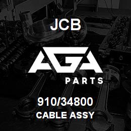 910/34800 JCB CABLE ASSY | AGA Parts