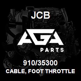 910/35300 JCB Cable, foot throttle | AGA Parts