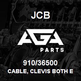 910/36500 JCB Cable, Clevis both ends | AGA Parts