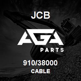 910/38000 JCB CABLE | AGA Parts