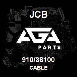 910/38100 JCB CABLE | AGA Parts