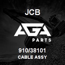 910/38101 JCB CABLE ASSY | AGA Parts