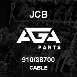 910/38700 JCB CABLE | AGA Parts