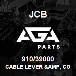 910/39000 JCB Cable lever &amp, control assembly, throttle | AGA Parts