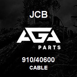 910/40600 JCB CABLE | AGA Parts