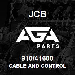 910/41600 JCB CABLE AND CONTROL | AGA Parts