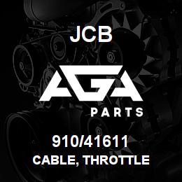 910/41611 JCB CABLE, THROTTLE | AGA Parts