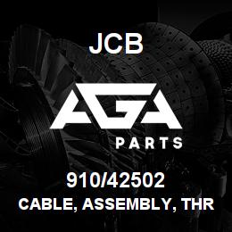 910/42502 JCB Cable, assembly, throttle | AGA Parts