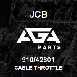 910/42601 JCB CABLE THROTTLE | AGA Parts
