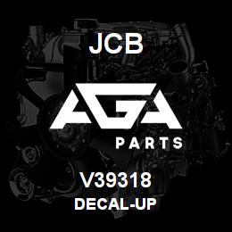 V39318 JCB DECAL-UP | AGA Parts