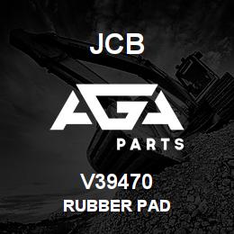 V39470 JCB Rubber Pad | AGA Parts