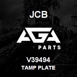 V39494 JCB Tamp Plate | AGA Parts