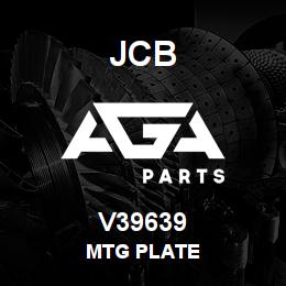 V39639 JCB Mtg Plate | AGA Parts