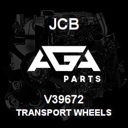 V39672 JCB TRANSPORT WHEELS | AGA Parts